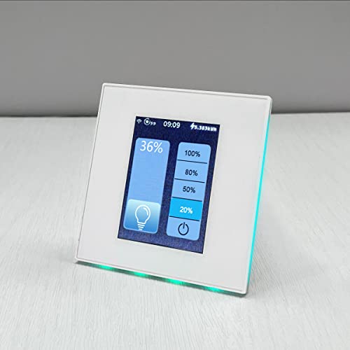 LANBON LCD Smart Dimmer Lichtschalter Funktioniert mit Tuya Smart Life APP, per...