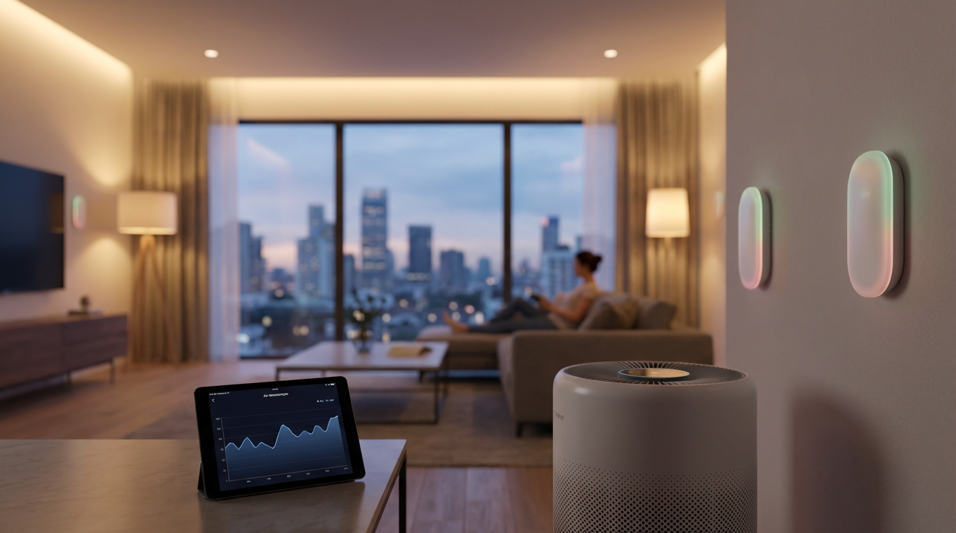 Luftqualität im Smart Home: Intelligente Technik für gesundes Atmen